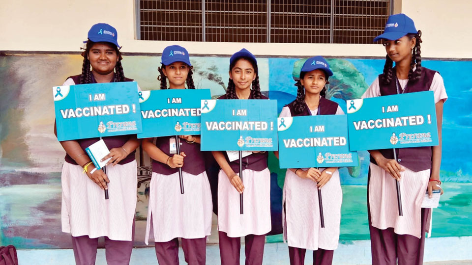 Rural students vaccinated against cervical cancer