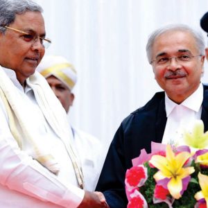 Justice Anjaria takes oath as 34th Chief Justice of Karnataka HC