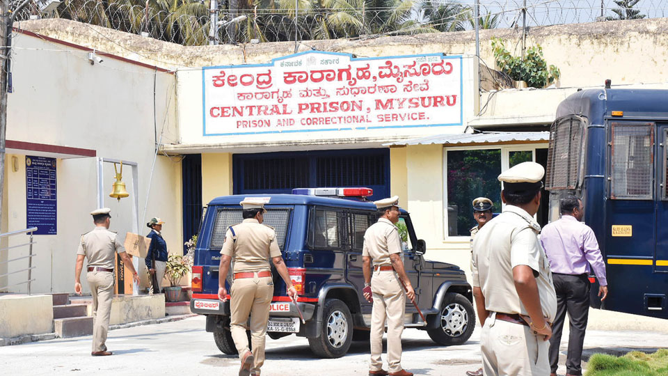 Ahead of Lok Sabha-2024 polls: Cops conduct surprise check at Mysuru Jail