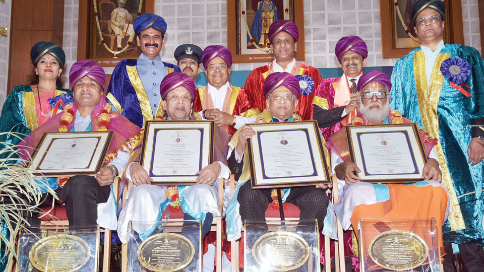 Convocation of Mysore University 2024