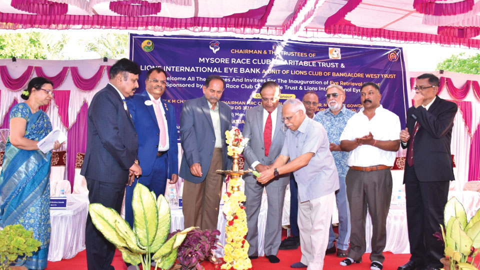Eye Retrieval Centre inaugurated at MRC Eye Hospital