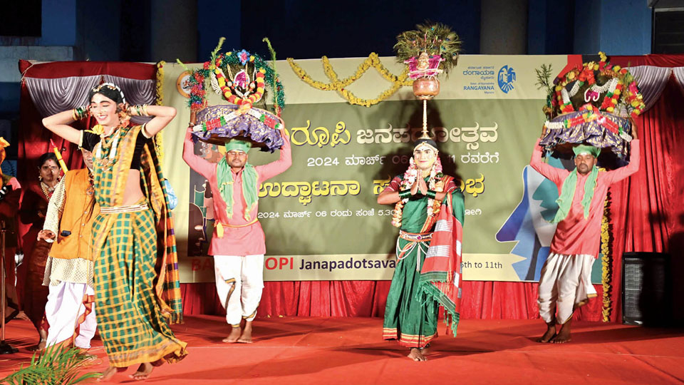 Bahuroopi National Theatre Festival- 2024: Folk festival off to colourful start