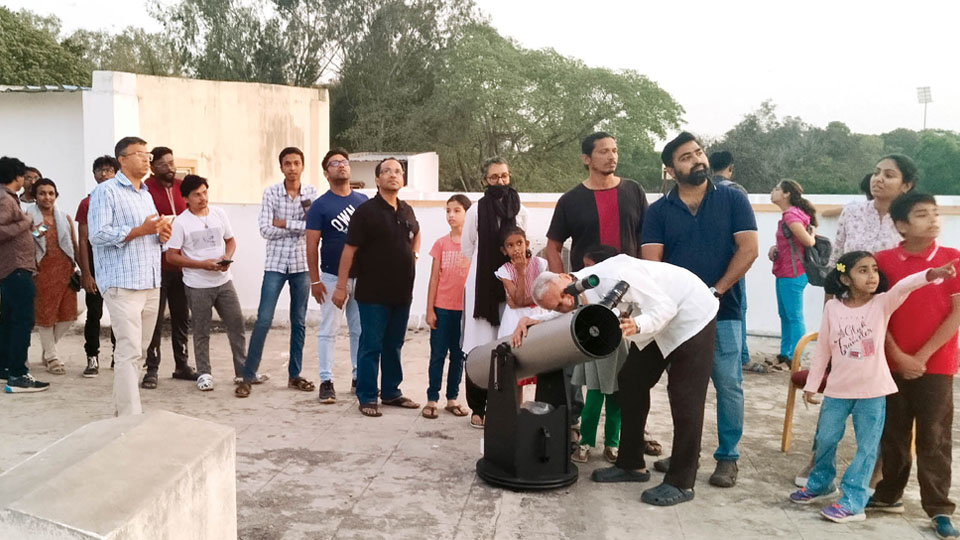 Jupiter Watch by COSMOS at Vijnana Bhavan held