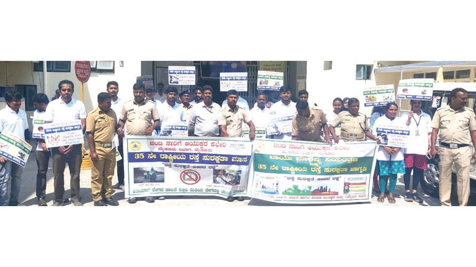 Awareness rally on preventing air pollution taken out in city