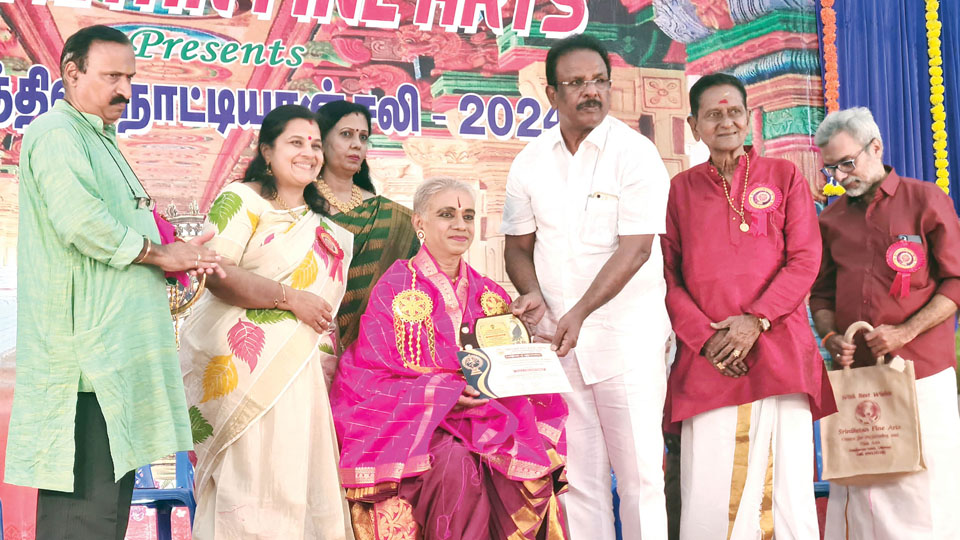 Mysuru Dance Guru conferred ‘Kala Vibhudhendra’ Award