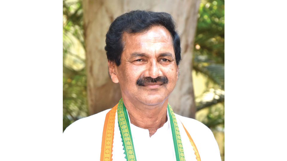 M. Lakshmana is Congress candidate from Mysuru-Kodagu LS Constituency