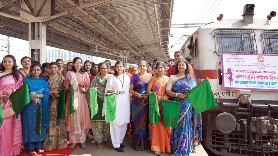 All-women crew steers Rajya Rani Express