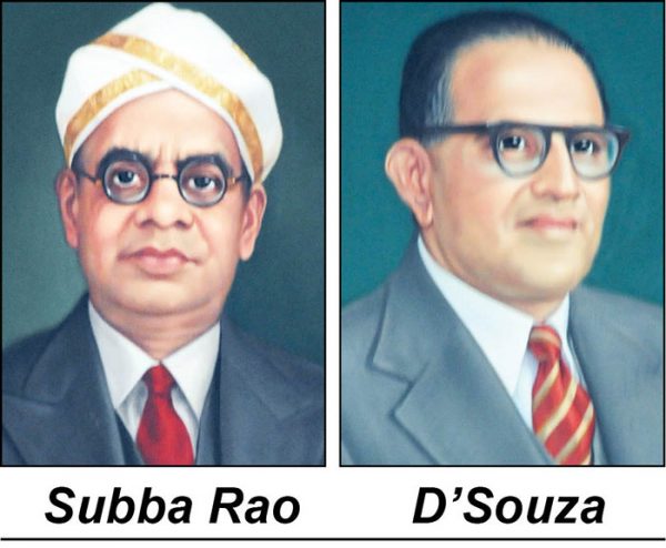 Ba Subba Rao Maharaja’s College, Mysore Varsity & Economics Department of 50s —2 ...