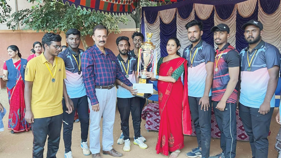 Winners of ‘Cauvery Cup – 2024’ 30 Yard Cricket Tournament