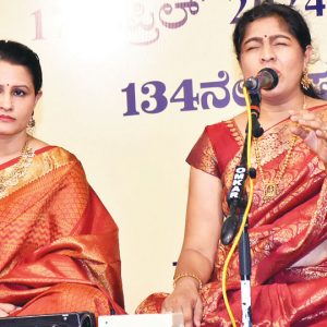 134th Sri Ramothsava Sangeethothsava-2024: Singing with finesse