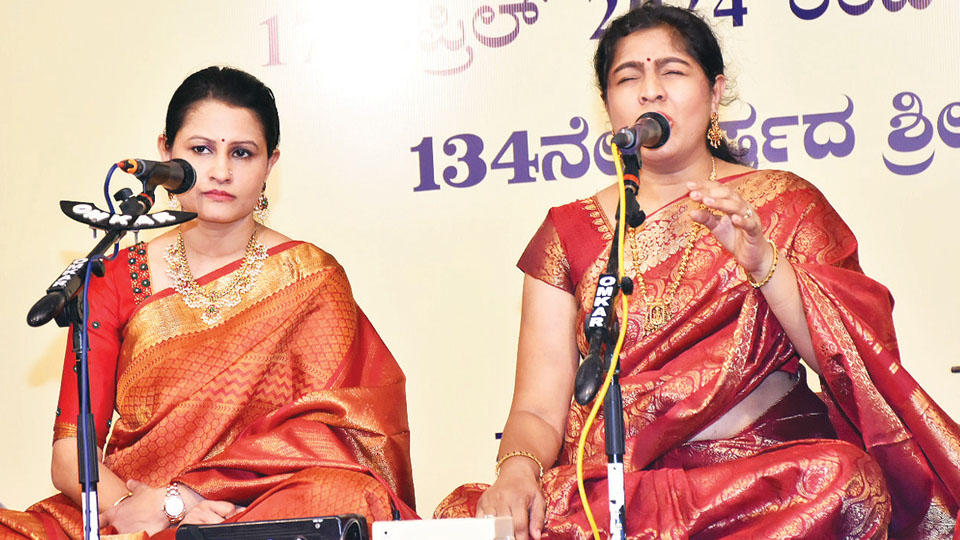 134th Sri Ramothsava Sangeethothsava-2024: Singing with finesse