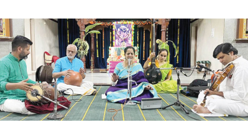 sri ramanavami music fest by ramaseva mandali mysore north