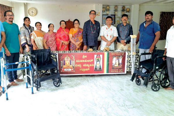 Wheelchair, stretcher, walkers provided to needy people