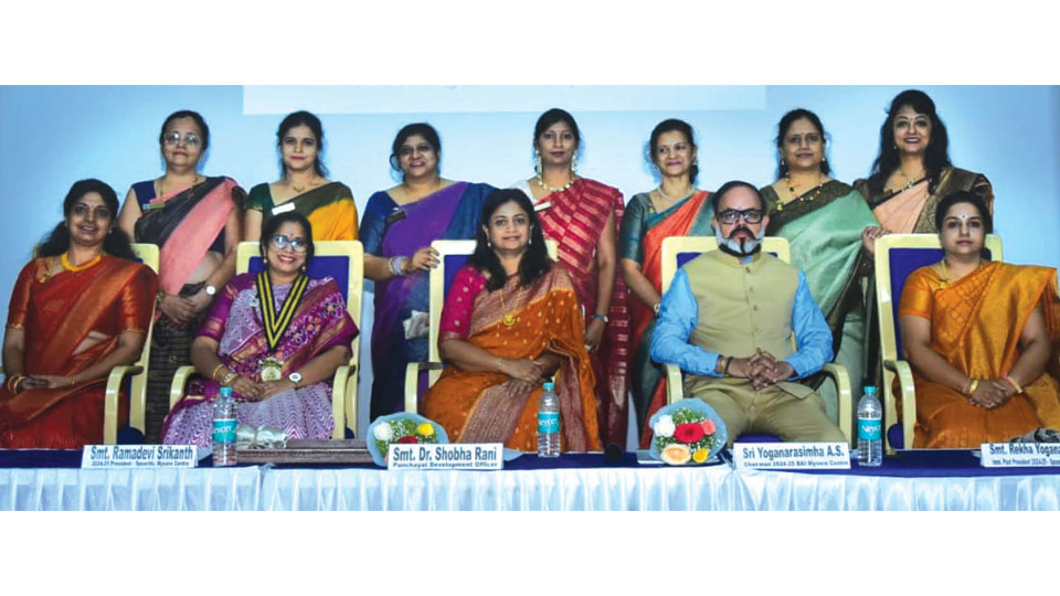 Installation Ceremony of Spoorthi-Ladies Wing of BAI Mysore Centre