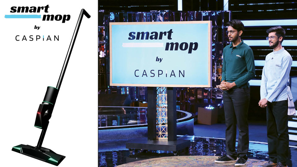 NIE students’ SmartMop pitched in Shark Tank India