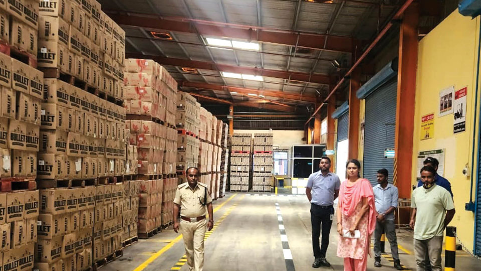 Beer, raw materials worth Rs. 98.52 crore seized