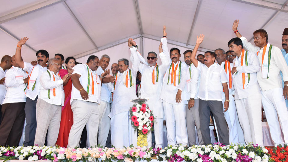 Tanveer Sait seeks 1.5 lakh vote lead in Narasimharaja