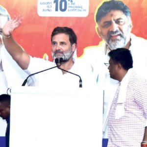 Guarantees Galore: Rahul Gandhi lists Congress party's promises in Mandya meet