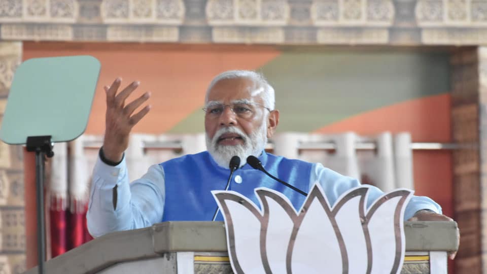 BJP manifesto is a beacon of New India: PM Modi