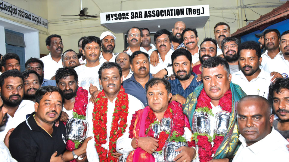 S. Lokesh elected as Mysore Bar Association President