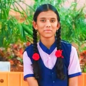 Inspiring! Govt. School girl tops SSLC exam