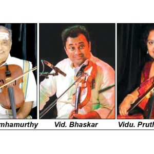 Ganabharathi to host grand violin concert by Mysuru trios