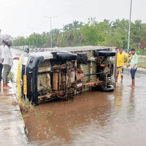 Pre-monsoon rain disrupts normal life