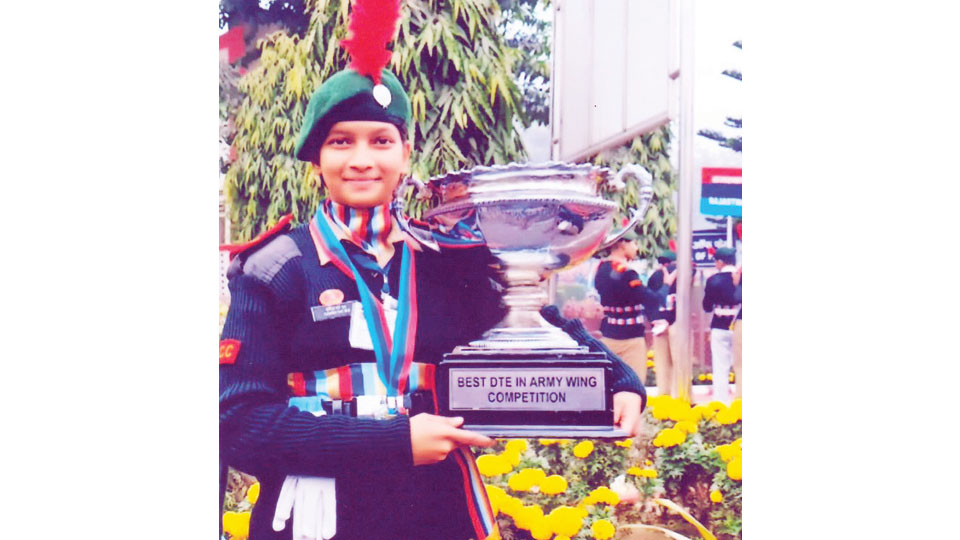 City NCC cadet bags Gold in R-Day event