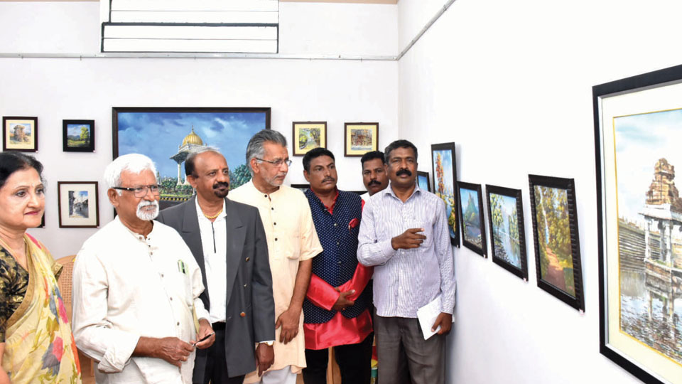 Bharani Art Gallery celebrates 30th anniversary: Water colour painting expo begins