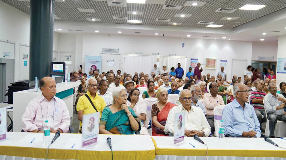 Manipal Hospital conducts Spell Bee competition for elder citizens