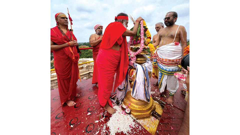 Kumbabhisheka: Ganapathy Seer prays for bountiful rains