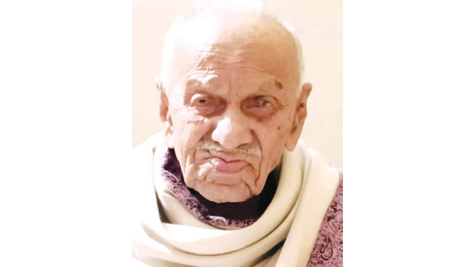 113-year-old Papegowda passes away