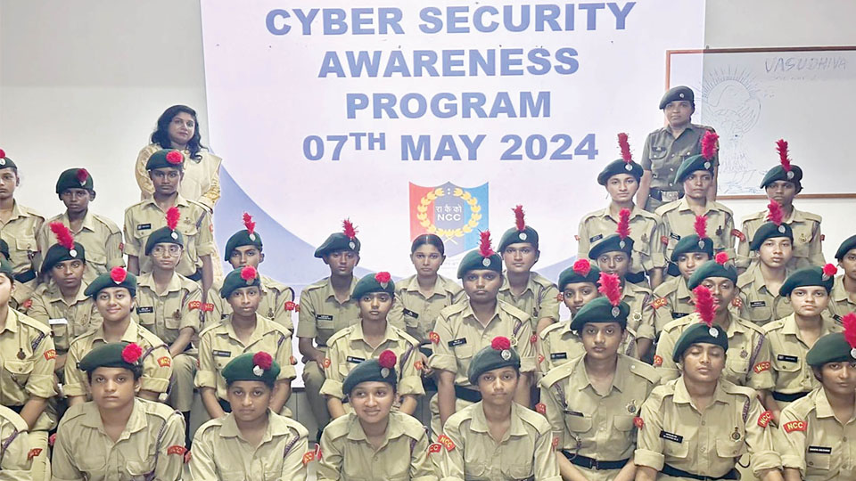 Cyber crime awareness workshop for NCC cadets