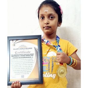 Enters Kalam's World Records for ambidextrous writing skills