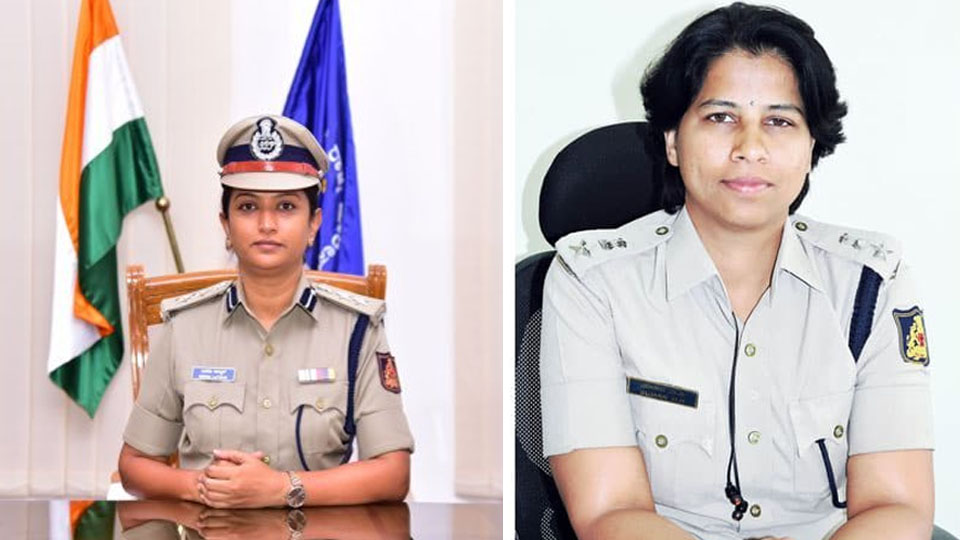 Women Police were led by IPS Officers Suman D. Pennekar and Mysuru SP Seema Latkar
