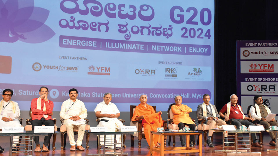 Rotary G20 Yoga Summit
