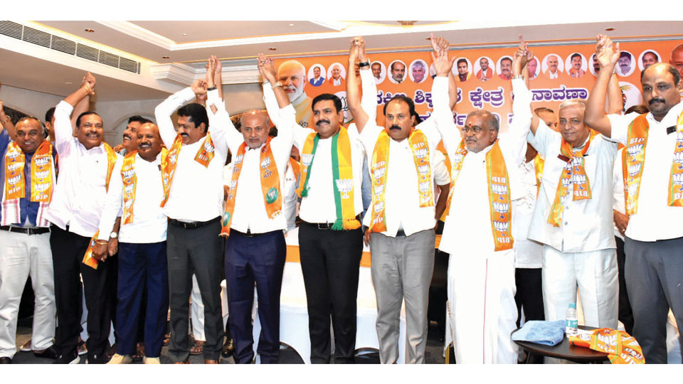 Vijayendra confident of NDA candidate’s win in South Teachers’ Constituency