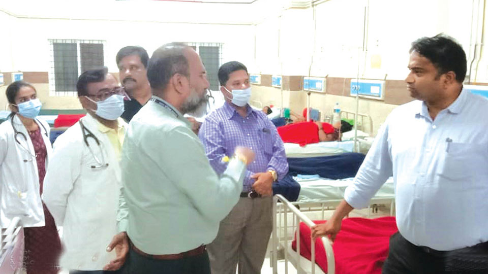 Cholera, vomiting-diarrhoea: K.R. Hospital, District Hospital get 25 additional bed facility