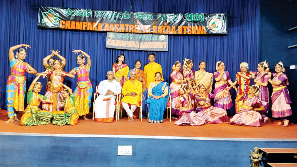 Champaka Academy fetes Dr. K. Kumar couple