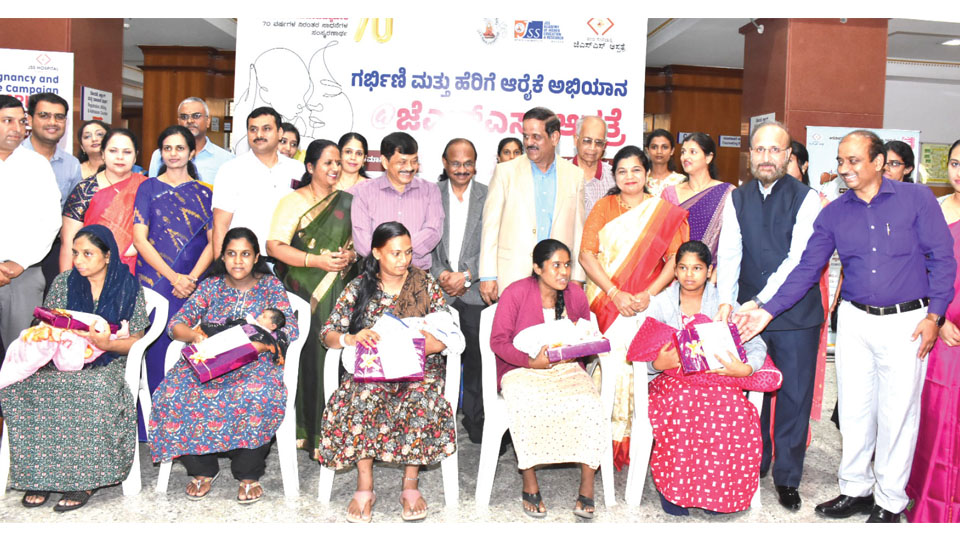 Mother’s Day celebrations: Pregnancy and Delivery Care Campaign at JSS Hospital in city