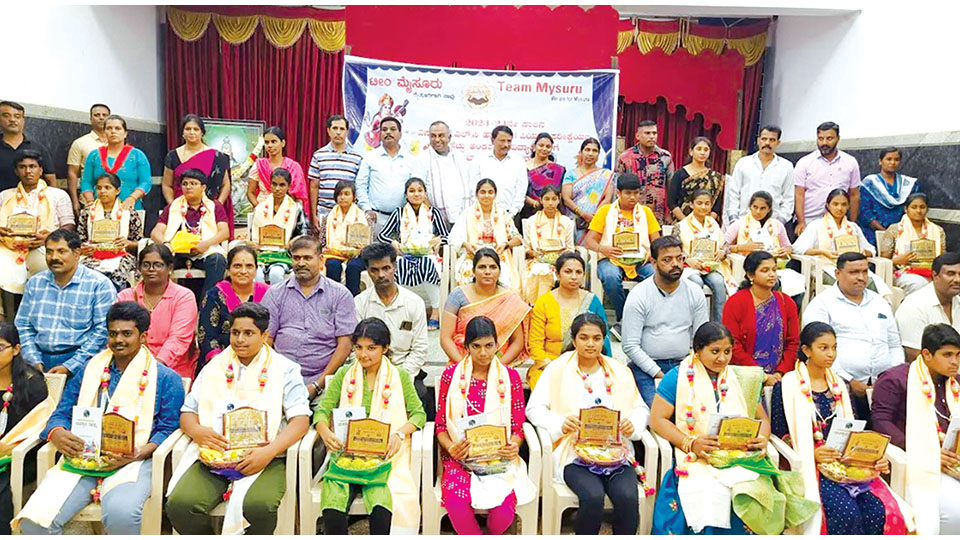 Meritorious SSLC, PUC students feted