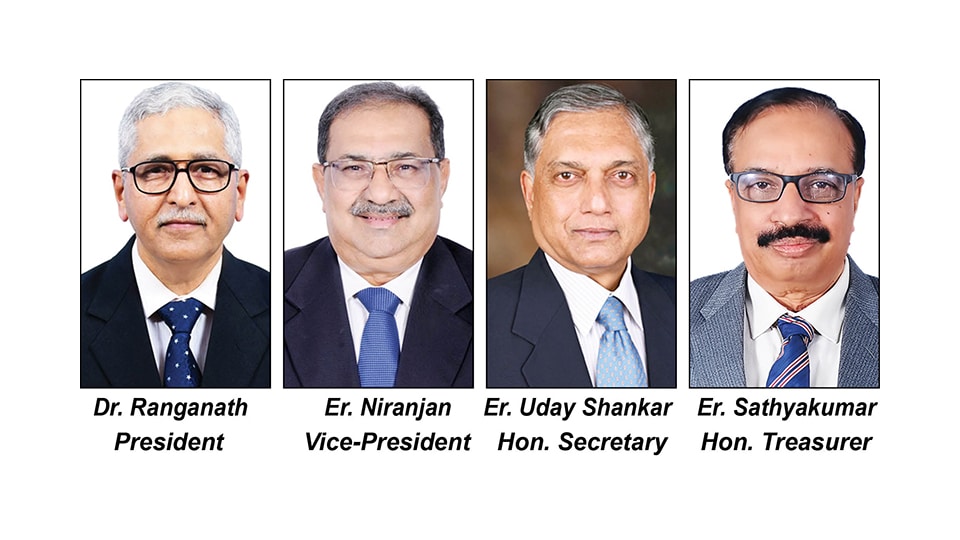 Dr. M.S. Ranganath elected as President of NIE Society