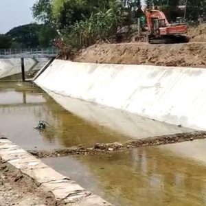 Harangi Dam main canal repair works in full swing