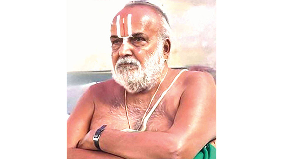 Karagam Narayan Iyengar of Melukote Temple no more