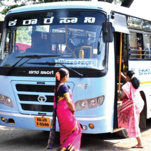 4.28 lakh women travel in KSRTC buses daily due to Shakti Scheme