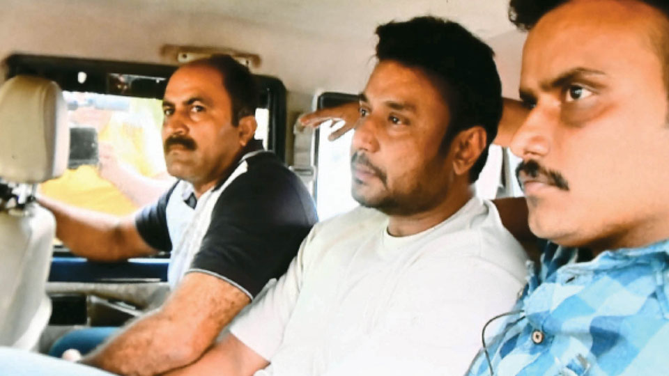 Sandalwood actor Darshan back in jail