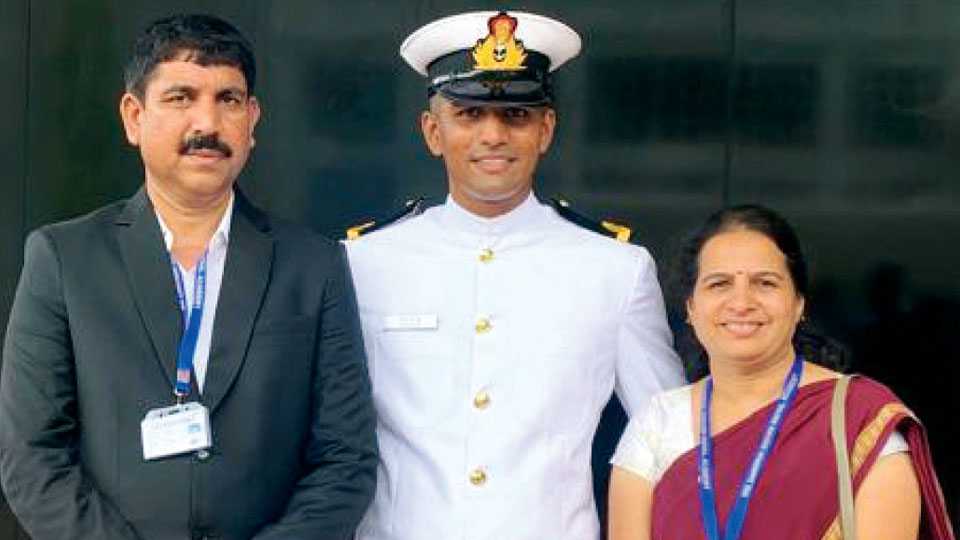 K.R. Pet industrialist’s son is now an Indian Navy Lieutenant