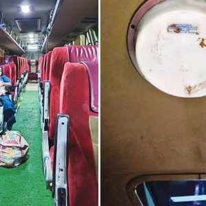 Pathetic condition of Airavat Club-Class Bus: Urgent attention needed