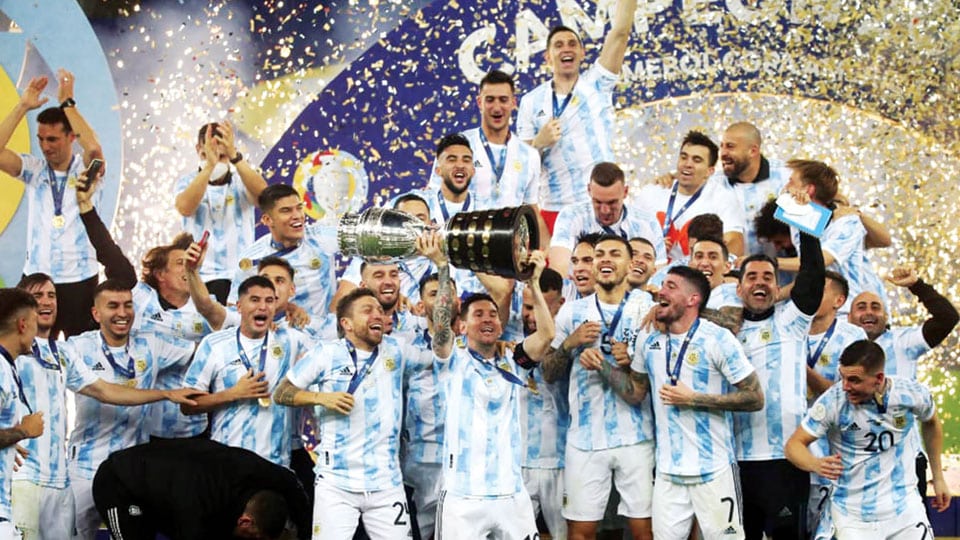 Argentina lifts Copa America title for 16th time