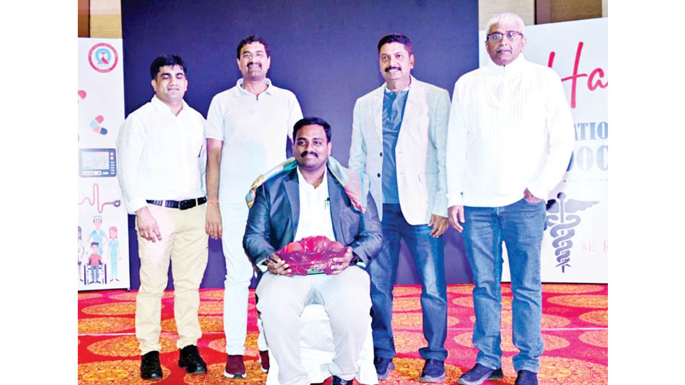 SAST Regional Consultant Dr. M.N. Arpith feted